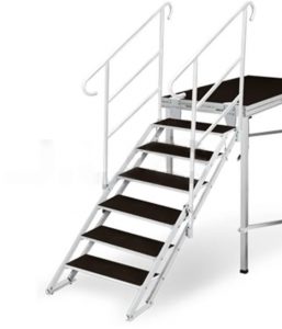 escaleras reforzadas para teatros